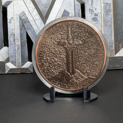 5oz Colorized Copper A Hero's Journey - additional view