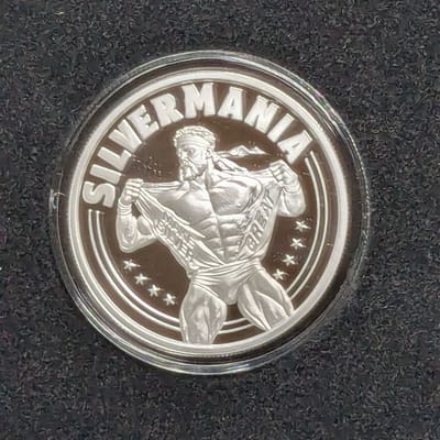 1oz Silver Shield Proof "Silver Mania"