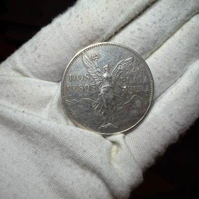 🇲🇽 1921 Mexico 2 Pesos Silver Coin 🪙