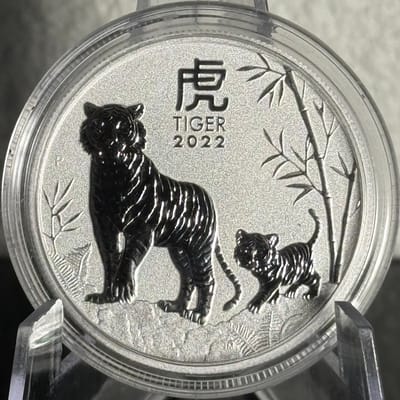 2022 1/2oz Australia Lunar year Tiger .9999
