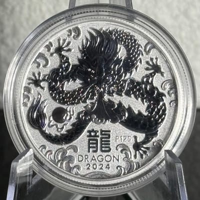 2024 1/2oz Australia Lunar Year Dragon .9999
