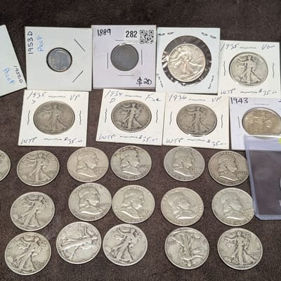 $12.75 90% constitutional including Franklin proof