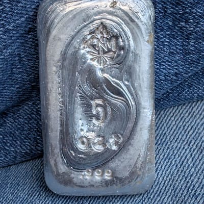 CritnMint 5ozt Hand poured bar
