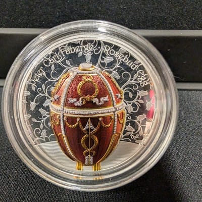 2022 2oz Rosebud Egg - 1 of 888 - additional view