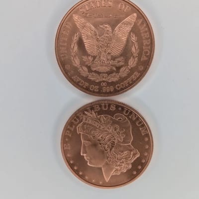Morgan Dollar Commemorative Copper Bullion - additional view