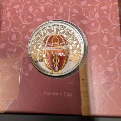 2022 2oz Rosebud Egg - 1 of 888