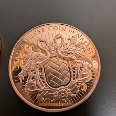 Florida Panther 1 oz Copper Round .999 fine - additional view