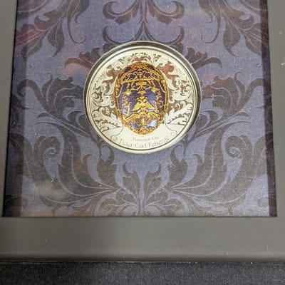 2023 2oz Tsarevich Egg - Mongolia Mint - 1 of 888