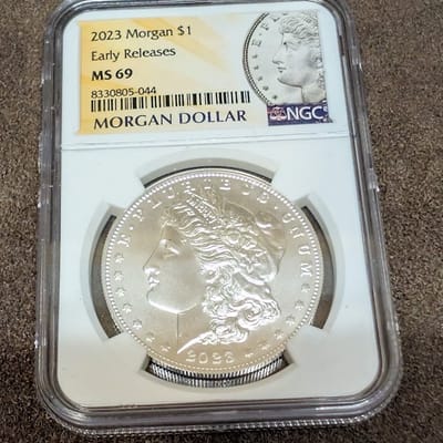 2023 Morgan Dollar Early Release NGC MS69
