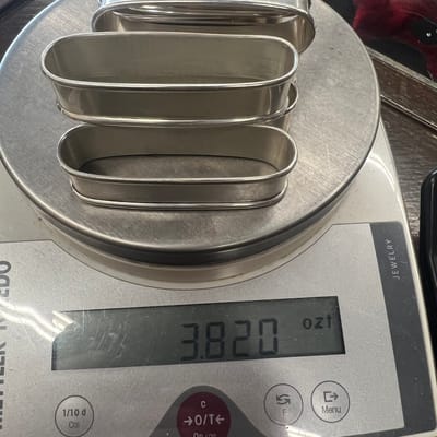 Lunt .925 Silver Napkin Rings (8ct. 3.82 ozt) 