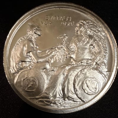 Pan-American Exposition 2 Troy oz .999 Fine Silver - additional view