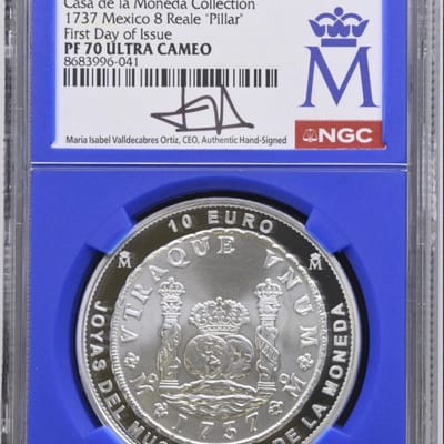 Spain Casa de la Moneda 2025 €10 Silver .925 NGC - additional view