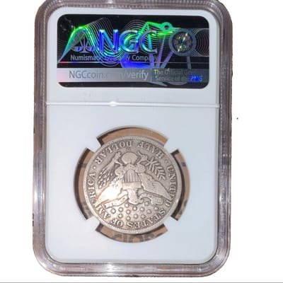 1913-D Barber Half Dollar 50C Silver NGC VG 8 KM#1 - additional view