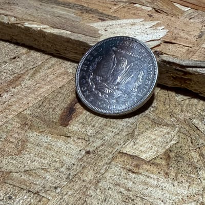1921 D Morgan Silver Dollar BU Toner -