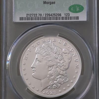 CAC MS70 2023-P Morgan Dollar 
