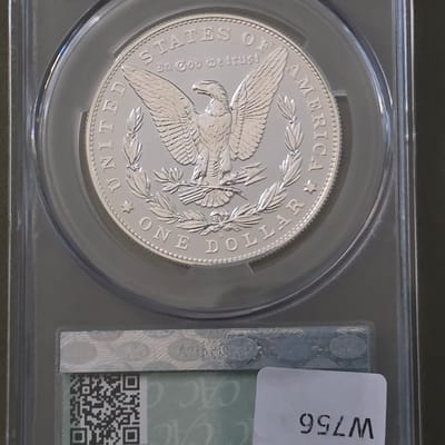 CAC 2023 Reverse Proof 69 Morgan Silver Dollar  - additional view