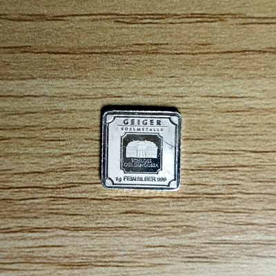 1g Silver GEIGER