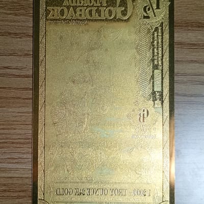 ALPHA 1/2 Florida Goldback Aurum Gold Note - additional view