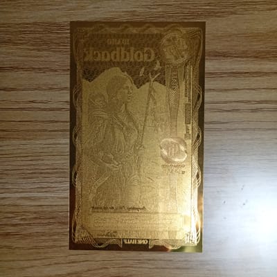ALPHA 1/2 Idaho Goldback Aurum Gold Note - additional view