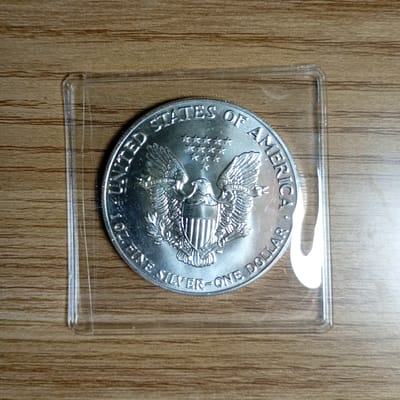1987 American Silver Eagle - additional view