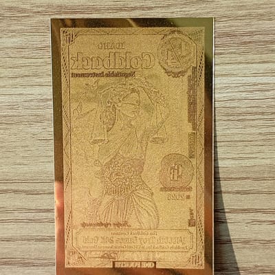 ALPHA 1/4 Idaho Goldback Aurum Gold Note - additional view