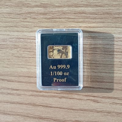 Disney Snow White 1/100 oz Proof Gold
