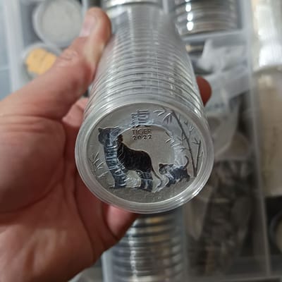 2022 Australian Perth Mint Lunar Series III Tiger