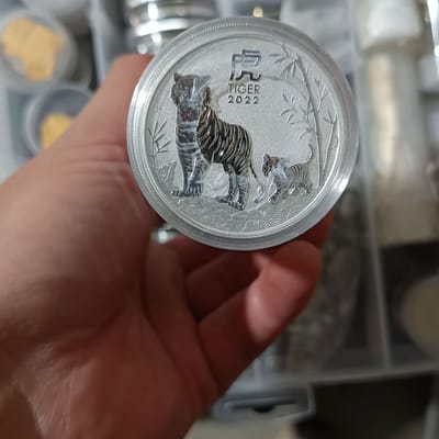 2022 Australian Perth Mint Lunar Series III Tiger - additional view