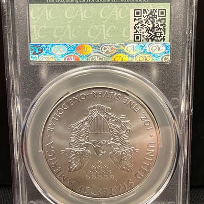 2016 Silver Eagle CAC MS69 - additional view