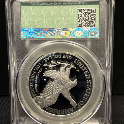 2025-W Silver Eagle CAC PR70DCAM AD - additional view
