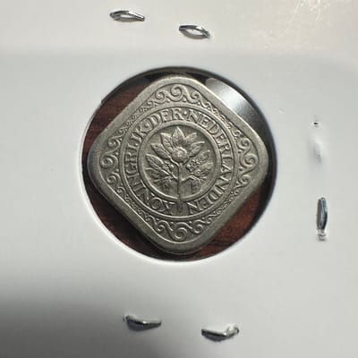 1913-1940 Netherlands 5c Stuiver - additional view