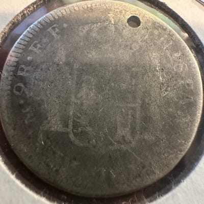 1782 New Spain (Mexico) 2 Reales .903 Silver - additional view