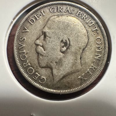 1911 Great Britain 1 Shilling 92.5% Silver - additional view