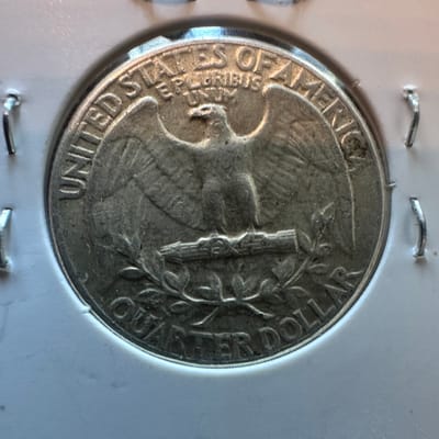 1964 Washington Silver Quarter .900 25C - additional view