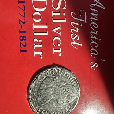1793 America's First Silver Dollar Replica - additional view