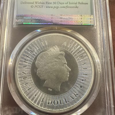 2017-P Australia Silver MS70 Kangaroo First Strike - additional view