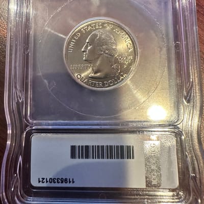 2004-P ICG MS66 Michigan 25C Quarter Clad - additional view