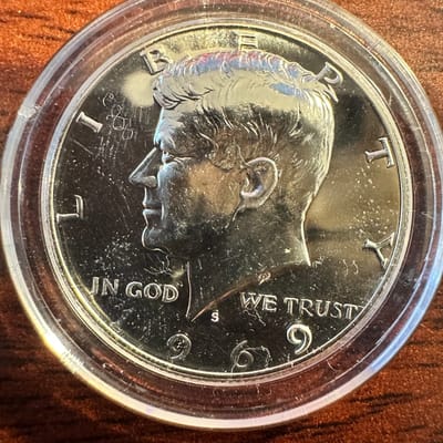 1969-S Kennedy Half Dollar 50c Proof Unc .400