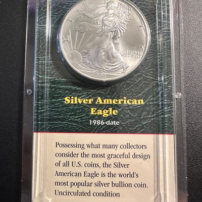 2000 Silver American Eagle Uncirculated