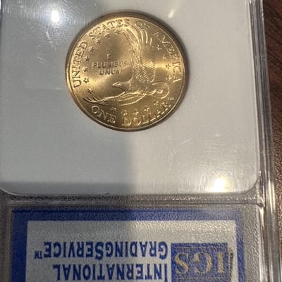 2007 P Sacagawea Specimen Finish 1st Day of Issue - additional view