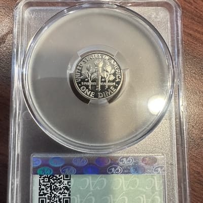 1991-S CAC PR69CAM Dime 10c - additional view
