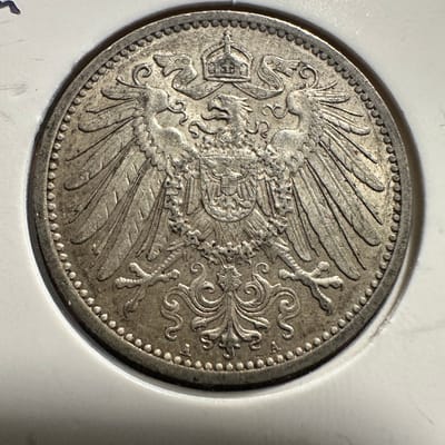 1905-A 1 Mark 90% Silver - additional view