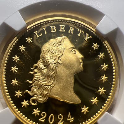 2024 Flowing Hair 230 Anniversary PF70UC FDOI HR - additional view