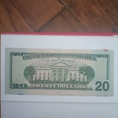 Rare serial number $20 dollar bill. - additional view