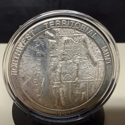 1987 Northwest Territorial Mint Coin
