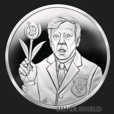 AGENT SATOSHI - 1oz .999 Silver Shield Box & COA