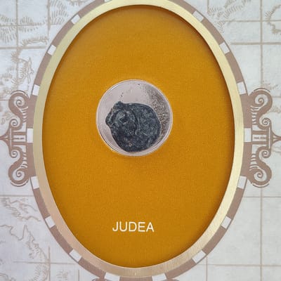 I.N.S Ancient Judean Coin Prutah "Widows Mite"