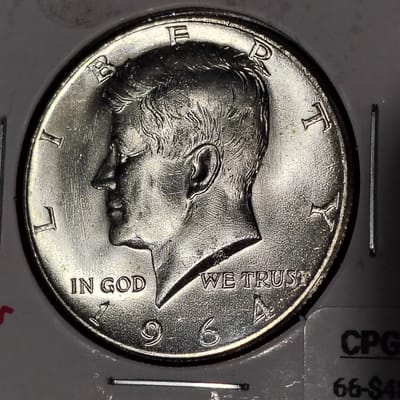 Immaculate Condition 1964 Kennedy Half Dollar 