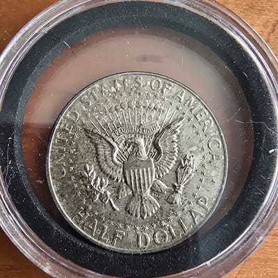 1964 Kennedy Half Dollar - additional view