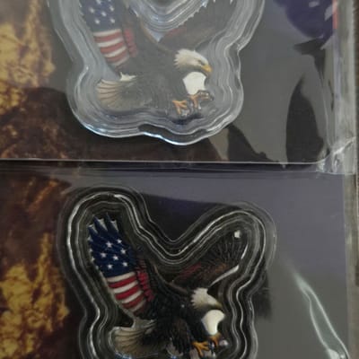 2x 1 gram Eagle one with error - additional view